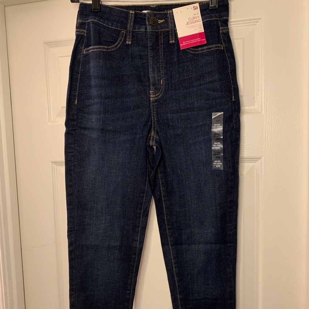 SO High Rise Curvy Jegging Size 5L/27